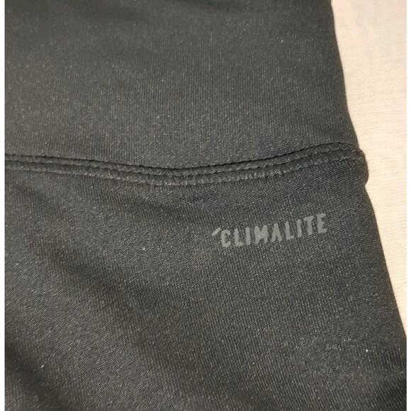 Adidas Women's M Climalite Training 3/4 Tights Black Workout Yoga Walk - Picture 5 of 10